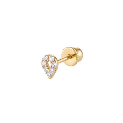 Damla Hatlı Vidalı Tragus