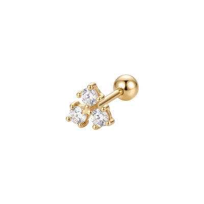 Yonca Üçlü Vidalı Tragus