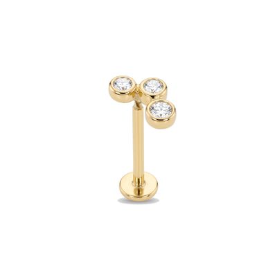 Yonca Üç Taş Labret Tragus